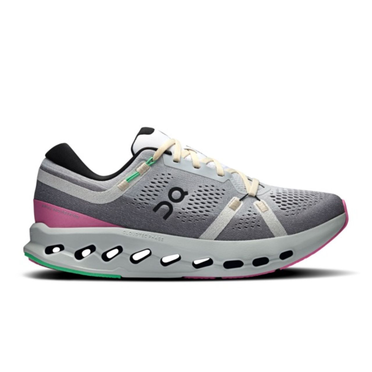 ON RUNNING CLOUDSURFER 2 WHITE ET MINERAL Chaussures de running