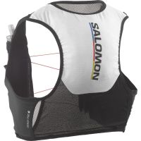 SALOMON SENSE PRO 6 RACE FLAG SET BLACK ET WHITE  Sac à dos trail