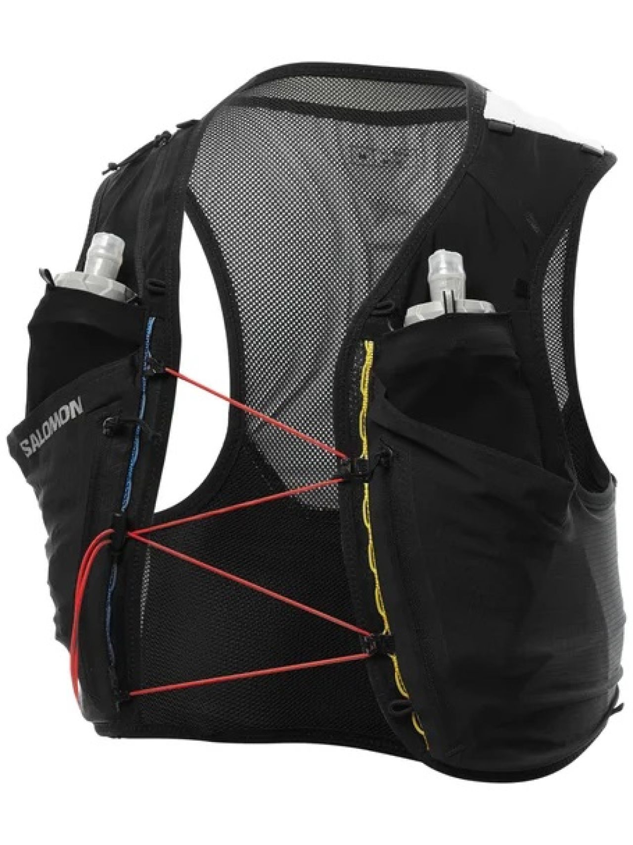SALOMON SENSE PRO RACE FLAG SET BLACK ET WHITE Sac à dos trail