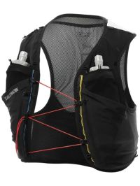 SALOMON SENSE PRO 6 RACE FLAG SET BLACK ET WHITE  Sac à dos trail pas cher