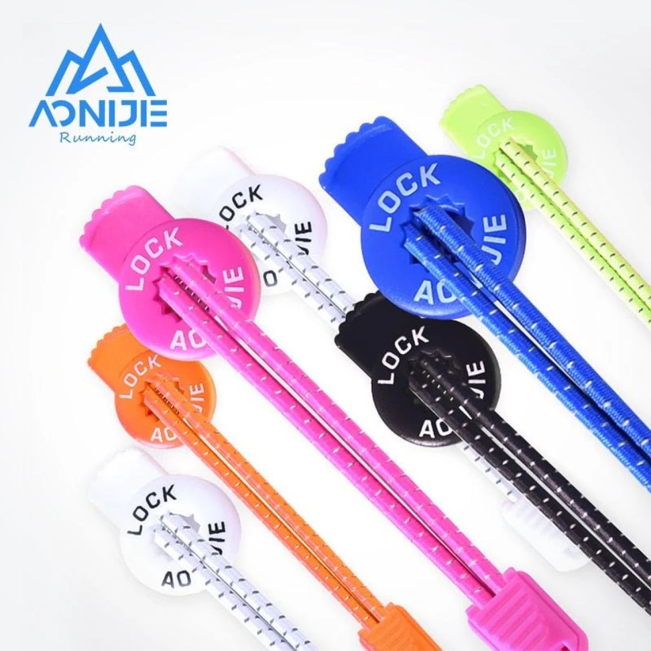 AONIJIE SPEED LACE DIFFERENTS COLORIS  Lacets élastiques