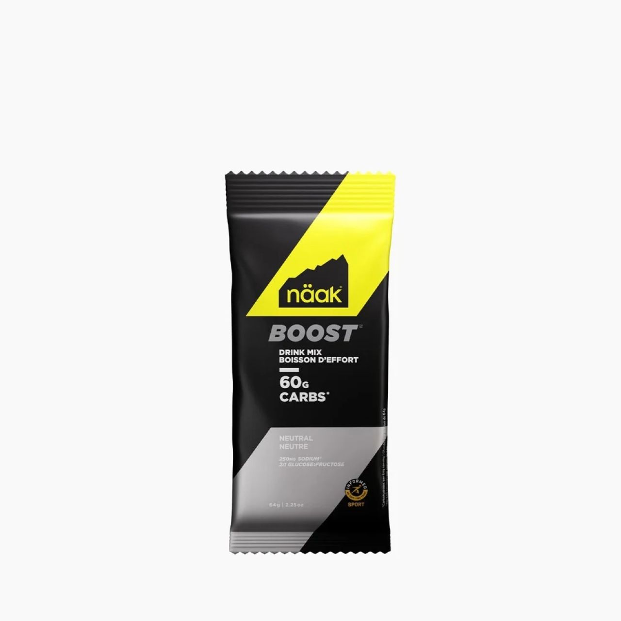 NAAK BOISSON D EFFORT BOOST 60 NEUTRE SACHET INDIVIDUEL Boisson  énergetique