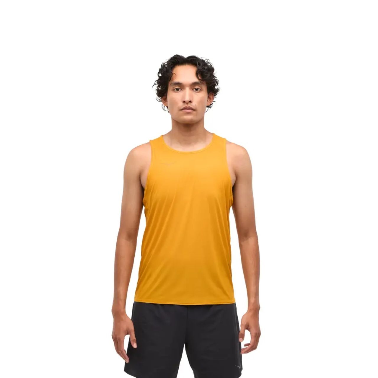 HOKA AIROLITE RUN TANK VARSITY YELLOW Débardeur  Running