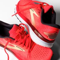 BROOKS GHOST 16 PINK ET SUNDRIED TOMATO Chaussures de running pas cher