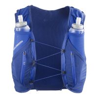 SALOMON ACTIVE SKIN 12 SET NAUTICAL BLUE Sac à dos trail pas cher