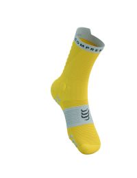COMPRESSPORT PRO RACING SOCKS V4.0 MAIZE ET DAWN BLUE  Chaussettes running pas cher