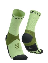 COMPRESSPORT ULTRA TRAIL SOCKS V2 WOODBINE  Chaussettes running pas cher