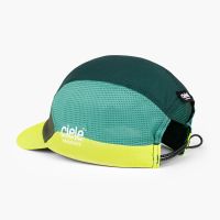 CIELE FSTCAP SC FIELD ICONIC SL SEAWEED ET EMERALD Casquette running pas cher