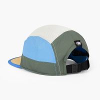 CIELE GOCAP FIELD ICONIC BAR DUSTY SEAWEED ET RAINYDAY Casquette running pas cher