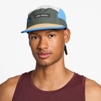 CIELE GOCAP FIELD ICONIC BAR DUSTY SEAWEED ET RAINYDAY Casquette running pas cher