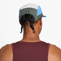 CIELE GOCAP FIELD ICONIC BAR DUSTY SEAWEED ET RAINYDAY Casquette running pas cher