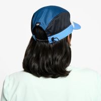 CIELE FSTCAP SC FIELD ICONIC SL WHITE ET COBALT Casquette running pas cher