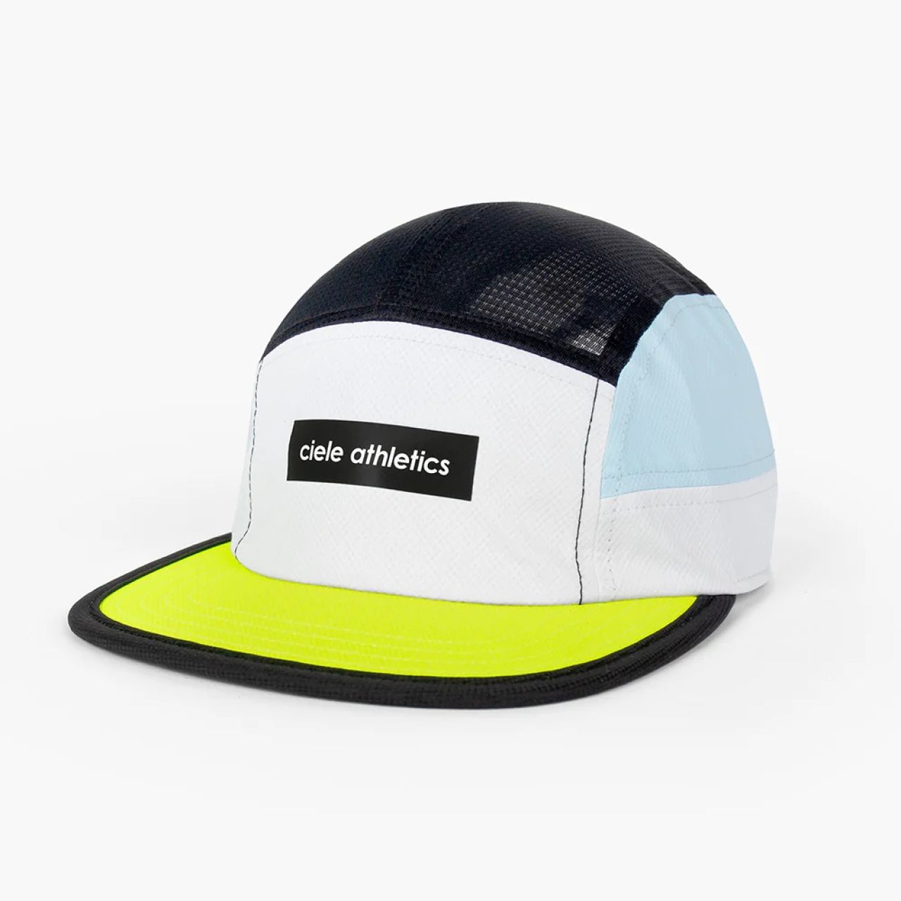 CIELE GOCAP FIELD ICONIC BAR WHITE BLACK Casquette running