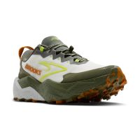 BROOKS CALDERA 8 DUSTY OLIVE ET LIME  Chaussures de trail