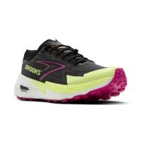 BROOKS CATAMOUNT 4 GREY, BLACK ET LIME  Chaussures de trail