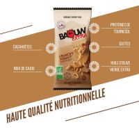 BAOUW BARRE EXTRA CRUNCHY PEANUT ET POINTE DE SEL Barre energetique pas cher