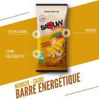 BAOUW BARRE EXTRA MANGUE ET CAJOU  Barre energetique pas cher