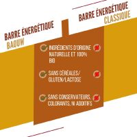 BAOUW BARRE EXTRA MANGUE ET CAJOU  Barre energetique pas cher