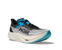 HOKA  ROCKET X3 WHITE ET BLACK  Chaussures de running