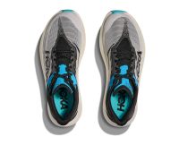 HOKA  ROCKET X3 WHITE ET BLACK  Chaussures de running pas cher
