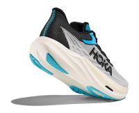 HOKA  ROCKET X3 WHITE ET BLACK  Chaussures de running pas cher