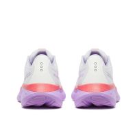 SAUCONY RIDE 18 WHITE ET CORAL Chaussures running pas cher