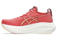 ASICS GEL NIMBUS 27 DARK PINK CLAY ET ORANGE GLOW Chaussure running asics pas cher