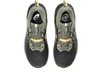 ASICS GEL TRABUCO 13 BLACK ET CREAM Chaussures de trail pas cher