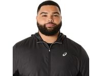 ASICS CORE JACKET BLACK Veste coupe vent pas cher