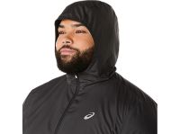 ASICS CORE JACKET BLACK Veste coupe vent pas cher