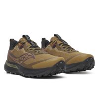 SAUCONY PEREGRINE 15 KODIAK ET BLACK  Chaussures de trail saucony pas cher