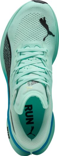 PUMA DEVIATE NITRO 3 MINT MELT ET SPEED BLEU Chaussures de running pas cher