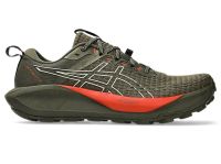 ASICS GEL TRABUCO 13 BROWN STONE ET WHEAT YELLOW  Chaussures de trail