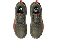 ASICS GEL TRABUCO 13 BROWN STONE ET WHEAT YELLOW  Chaussures de trail pas cher