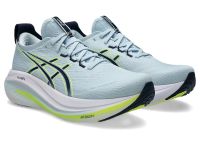 ASICS GEL NIMBUS 27 SKY ET MIDNIGHT  Chaussure running asics pas cher