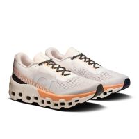 ON RUNNING CLOUDMONSTER 2 IVORY ET TANGERINE Chaussures de running pas cher
