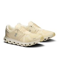 ON RUNNING CLOUD 6 CASTOR ET IVORY Chaussures de running pas cher
