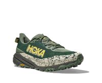 HOKA SPEEDGOAT 6 WIDE FERN ET ASPHALT GREY Chaussures de trail pour pieds larges