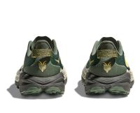 HOKA SPEEDGOAT 6 WIDE FERN ET ASPHALT GREY Chaussures de trail pour pieds larges pas cher