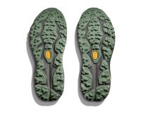HOKA SPEEDGOAT 6 WIDE FERN ET ASPHALT GREY Chaussures de trail pour pieds larges pas cher