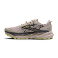 BROOKS CASCADIA 19 CHATEAU EBONY ET SUNNY LIME Chaussures de trail pas cher