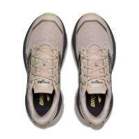 BROOKS CASCADIA 19 CHATEAU EBONY ET SUNNY LIME Chaussures de trail pas cher