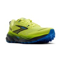 BROOKS CASCADIA 19 SUNNY LIME BLACK ET BLUE Chaussures de trail