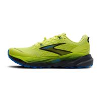 BROOKS CASCADIA 19 SUNNY LIME BLACK ET BLUE Chaussures de trail pas cher