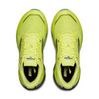 BROOKS CASCADIA 19 SUNNY LIME BLACK ET BLUE Chaussures de trail pas cher