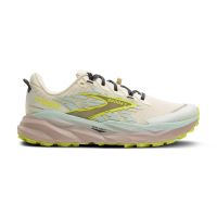 BROOKS CASCADIA 19 COCONUT ,MISTY BLUE ET EBONY  Chaussures de trail pas cher
