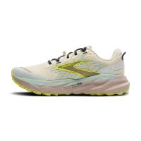 BROOKS CASCADIA 19 COCONUT ,MISTY BLUE ET EBONY  Chaussures de trail pas cher