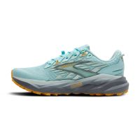 BROOKS CASCADIA 19 CLEARW, PRIME GREY ET APRICOT  Chaussures de trail pas cher