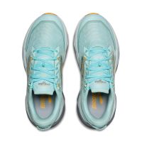 BROOKS CASCADIA 19 CLEARW, PRIME GREY ET APRICOT  Chaussures de trail pas cher
