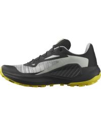 SALOMON GENESIS BLACK ET METAL  Chaussures de trail pas cher